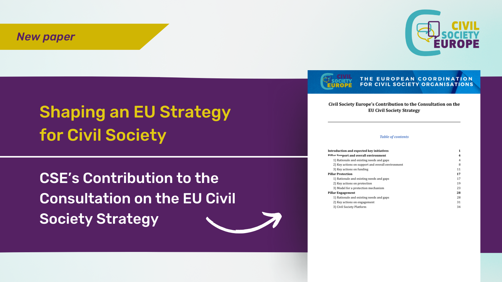 Press releases & news – Civil Society Europe